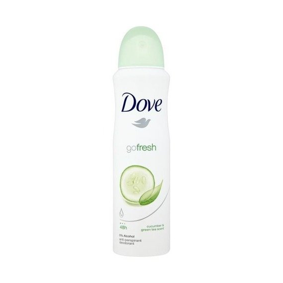 Dove Go Fresh Cucumber and Green Tea Antyperspirant w aerozolu 150ml