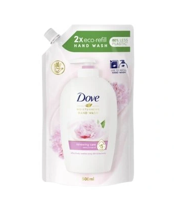 Dove Mydło w Płynie Renewing Care Piwonia i Róża zapas 500 ml