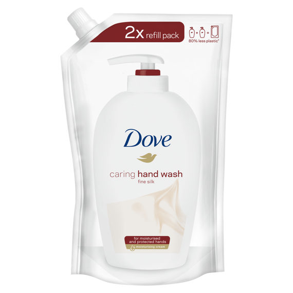 Dove Nourishing Silk Pielęgnujące mydło w płynie zapas 500 ml