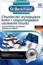 Dr. Beckmann Ultra Chusteczki wyłapujące kolor i wspomagające usuwanie brudu 10 sztuk