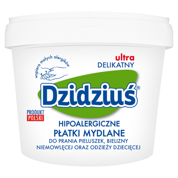 Dzidziuś Hipoalergiczne płatki mydlane do prania 400 g (8 prań)