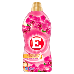 E Aromatherapy Essentials Płyn do zmiękczania tkanin orchidea & olejek makadamia 1650 ml (66 prań)
