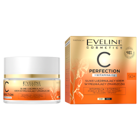 Eveline Cosmetics C-Perfection Silnie ujędrniający krem wypełniający zmarszczki 50+ 50 ml