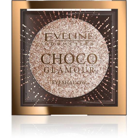 Eveline Cosmetics Choco Glamour błyszczący cień-toper do powiek
