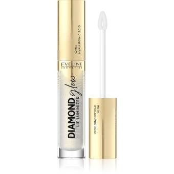 Eveline Cosmetics Diamond Glow Błyszczyk do ust z kwasem hialuronowym, No 07 Golden Dust