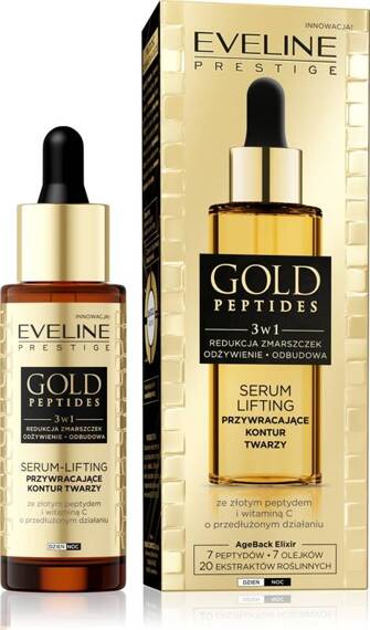 Eveline Cosmetics Gold Peptides Serum-lifting do twarzy 30 ml