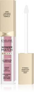 Eveline Cosmetics Wonder Match Matowa pomadka w płynie Nr 01 - Angel Rose