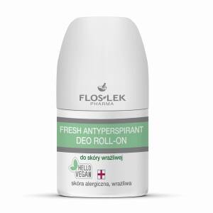 FLOS-LEK Fresh Antyperspirant deo roll-on do skóry wrażliwej, 50ml.