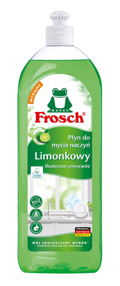 FROSCH Płyn do Mycia Naczyń Limonka 750 ml 