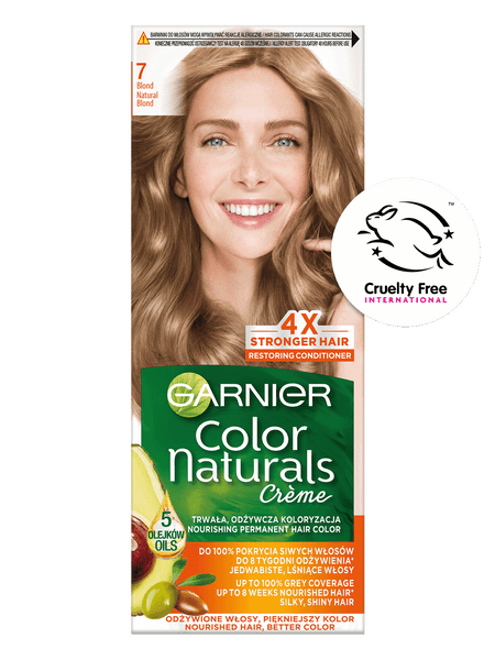 Farba do włosów Garnier Color Naturals Creme 7 Blond