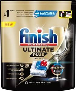 Finish Ultimate Plus Fresh Kapsułki do mycia naczyń w zmywarce 439,2 g (36 sztuk)