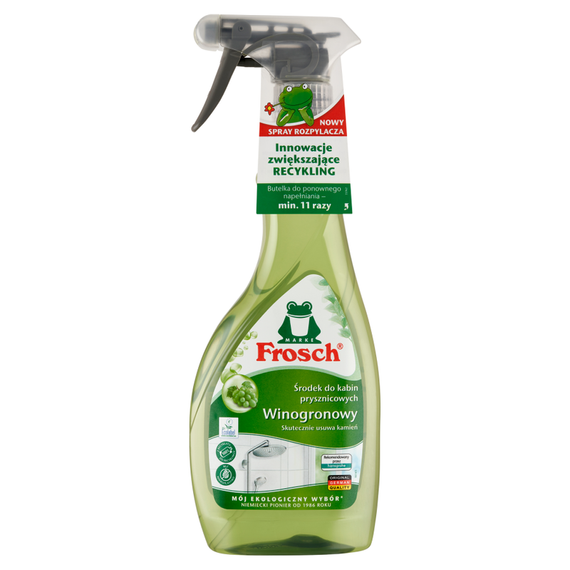 Frosch Środek do kabin prysznicowych winogronowy 500 ml