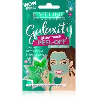 GALAXITY GLITTER MASECZKA DO TWARZY PEEL-OF 10G GREEN SPARKLING ANGEL