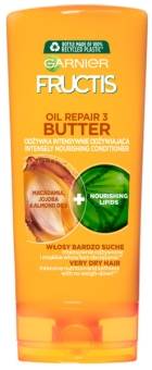 GARNIER Fructis Oil Repair 3 Butter Odżywka wzmacniająca do włosów suchych i zniszczonych 200 ml