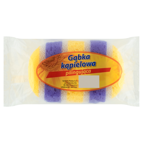 Gąbka kąpielowa pilingująca 