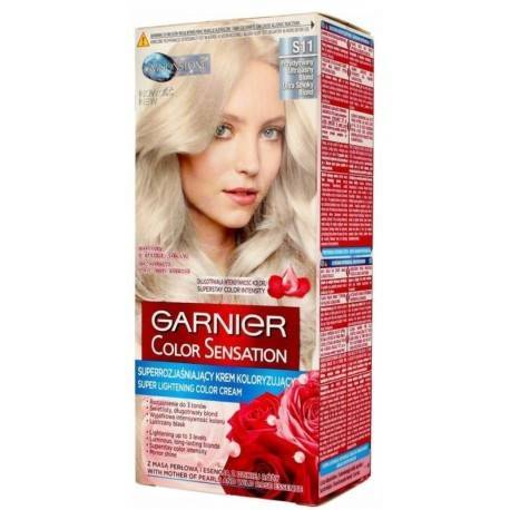 Garnier Color Sensation farba do włosów S11 Przydymiony Ultrajasny Blond