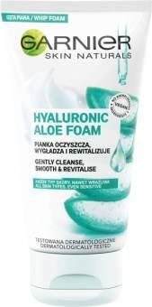 Garnier Hyaluronic Aloe Foam oczyszczająca pianka do każdego typu skóry 150 ml