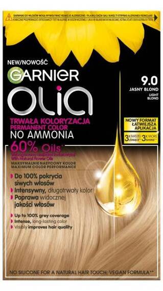 Garnier Olia Farba do włosów 9.0 Jasny blond