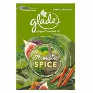 Glade PlugIns Acoustic Spice Zapas do elektrycznego odświeżacza powietrza 20 ml