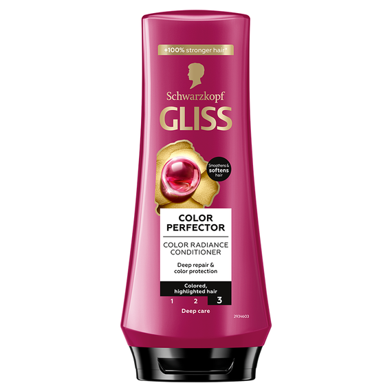 Gliss Colour Perfector Odżywka do włosów farbowanych tonowanych i rozjaśnianych 200 ml