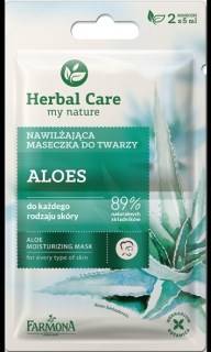 Herbal Care Farmona Maseczka nawilżająca Aloes 10 ml