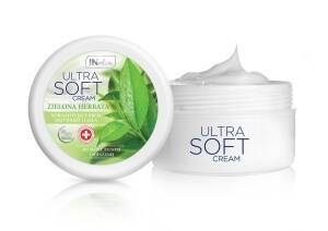 Inelia Ultra Soft Krem Do Twarzy i Ciała Z Ekstraktem Z Zielonej Herbaty 200 ml