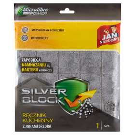Jan Niezbędny Silver Block Ręcznik kuchenny z jonami srebra