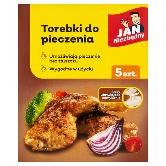 Jan Niezbędny Torebki do pieczenia 5 sztuk