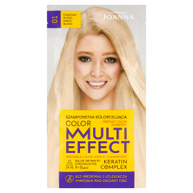 Joanna Multi Effect color Szamponetka koloryzująca Piaskowy blond 01 35g