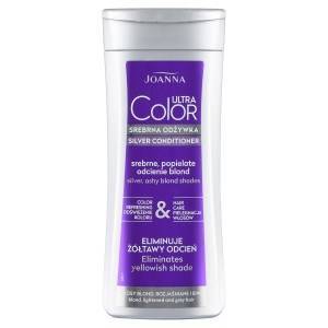 Joanna Ultra Color Srebrna odżywka srebrne popielate odcienie blond 200 g