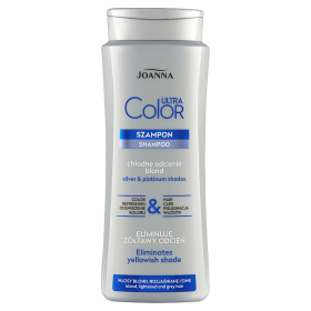 Joanna Ultra Color System Szampon włosy blond rozjaśniane i siwe 400 ml