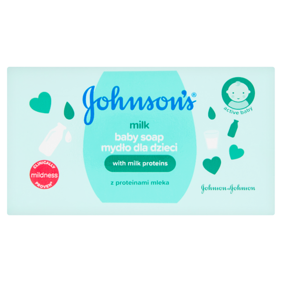 Johnson's Mydło dla dzieci z proteinami mleka 100 g