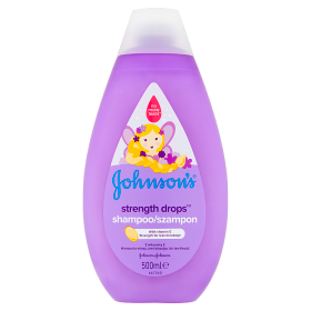 Johnson's Strength Drops Szampon 500 ml