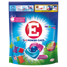 Kapsułki do prania E Power Caps Color 338 g (26 szt).