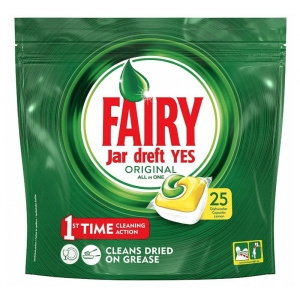 Kapsułki do zmywarki Fairy All in One Limone 25szt