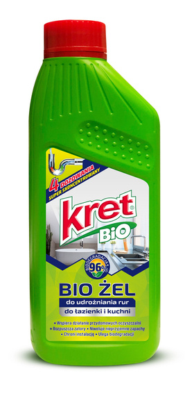 Kret Bio Żel do udrożniania rur 500 g