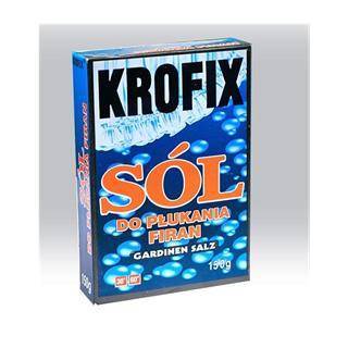 Krofix Sól do płukania tkanin firan 150g