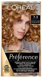 LOREAL Preference Farba do włosów 7.3 Złocisty Blond