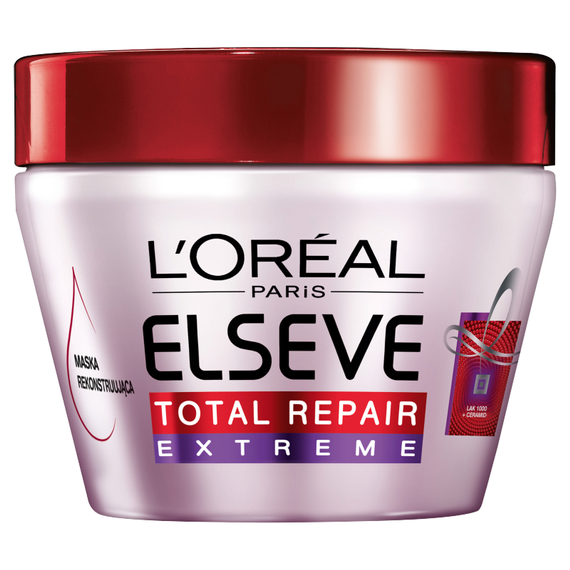 L'Oréal Paris Elsève Total Repair Extreme Maska rekonstruująca 300 ml