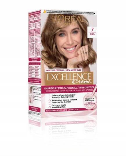 L'Oréal Paris Excellence Creme Farba do włosów 7 Blond 