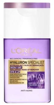 L'Oreal Paris Hyaluron Specialist Wypełniający płyn do demakijażu oczu i ust 125 ml