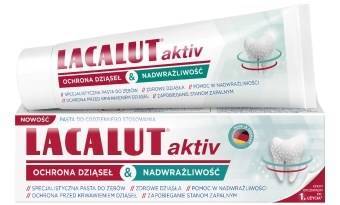 Lacalut Pasta do zębów Activ - ochrona dziąseł & nadwrażliwość 75ml