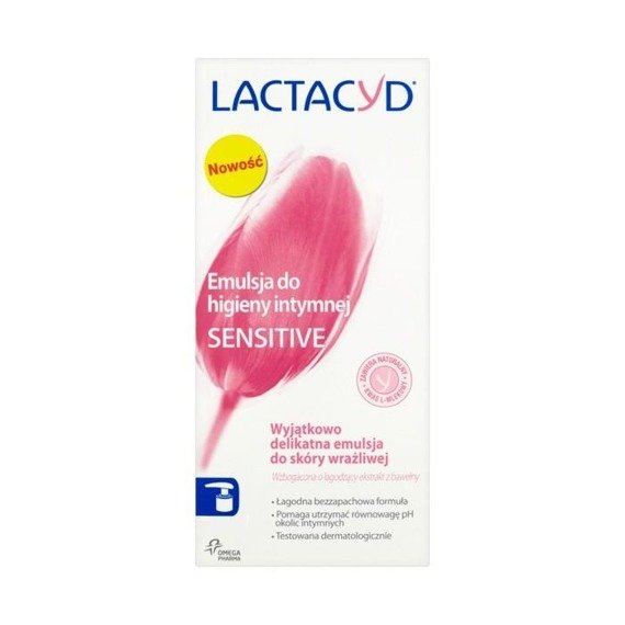 Lactacyd Sensitive Emulsja do higieny intymnej 200ml