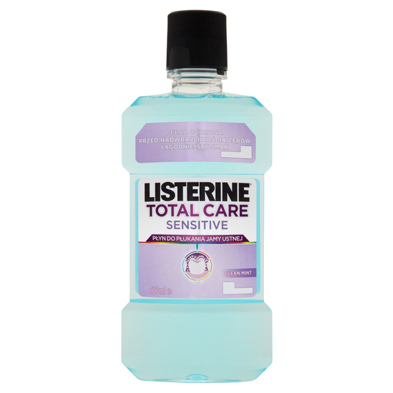 Listerine Total Care Sensitive Płyn do płukania jamy ustnej 500 ml