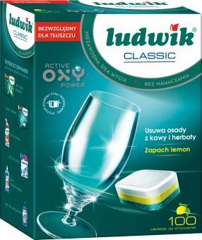 Ludwik Classic Tabletki do zmywarek 1,8 kg (100 sztuk)
