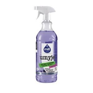 MILL clean UMYJE – płyn do mycia szyb, luster, glazury – maciejka 1,22 l