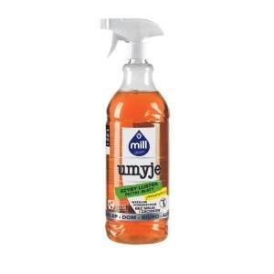 MILL clean UMYJE – płyn do mycia szyb, luster, glazury – pomarańcza 1,22 l