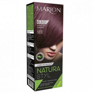 Marion Farba do włosów Natura Styl 630 intensywny burgund