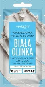 Marion, Wygładzająca maseczka do twarzy, Biała Glinka, 8 ml