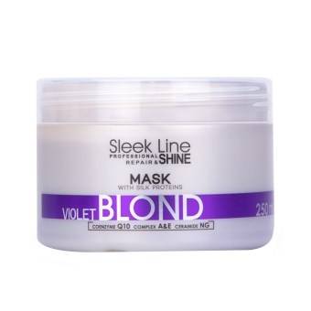 Maska Stapiz Sleek Line Violet Blond nautralizująca do włosów blond 250g 